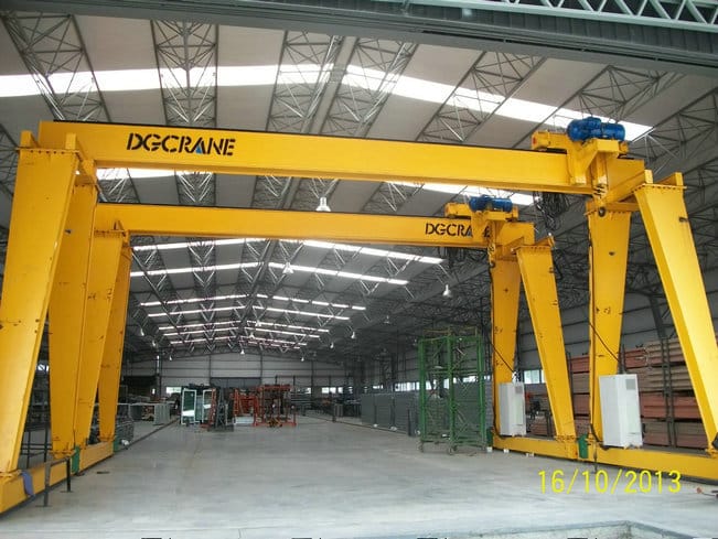  ton gantry crane assembling