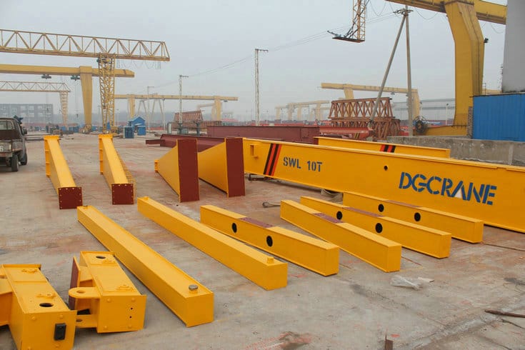  ton single girder gantry crane ready for delivery