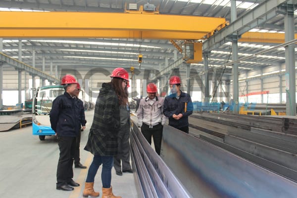 India customers visit factory