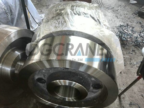 driven crane wheel