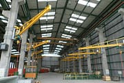  sets of ton wall jib cranes in Peru 